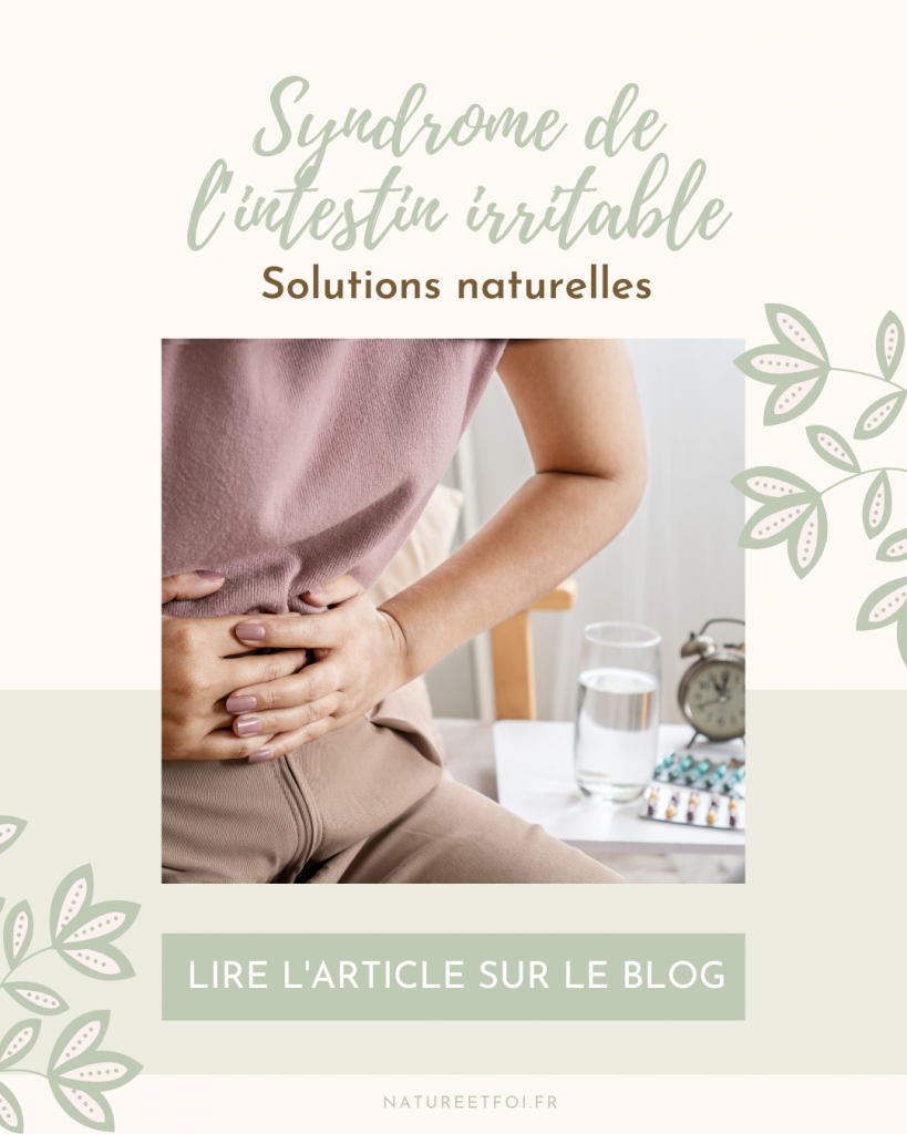 Syndrome de l’intestin irritable : solutions naturelles