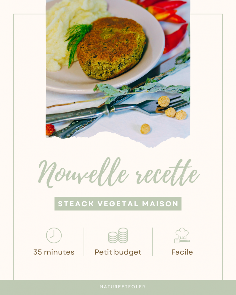 Steack végétal maison