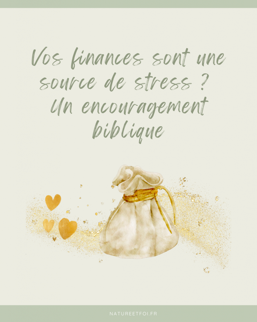 Si vos finances sont une source de stress, lisez ce message