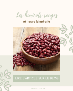 Les haricots rouges et leurs bienfaits