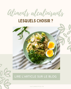 Aliments alcalinisants, lesquels choisir ?