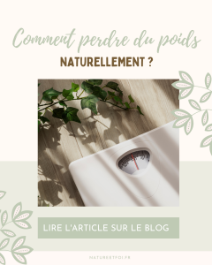 Comment perdre du poids naturellement ?