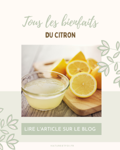 Tous les bienfaits du citron